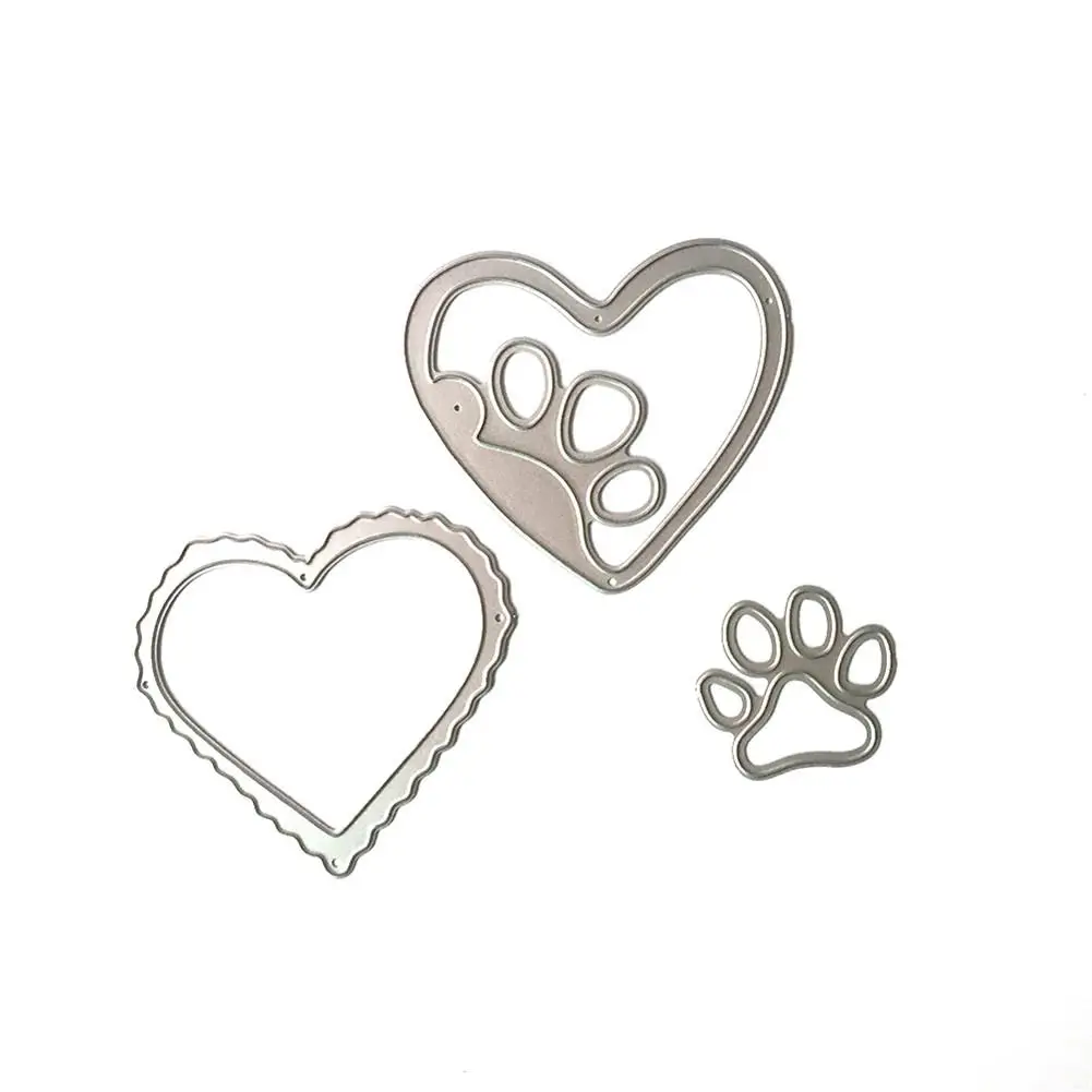 

Cutting Dies Love Dog Palm Metal Cutting Dies New 2018 Stamp DIY Card Process Embossing Metal Dies Cutting For Scrapbooking