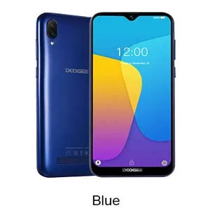 DOOGEE Y8C Android 8,1 смартфон 6,1 дюймов 19:9 Дроп MTK6580 1 ГБ 16 ГБ 3400 мАч две sim-карты 8 МП 5 Мп разблокированный WCDMA телефон - Цвет: Blue