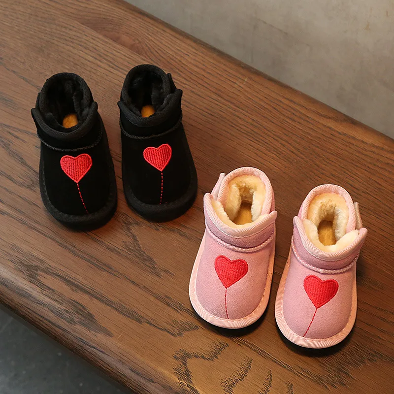 

Baby Snow Boots Baby Shoes Warm Winter Fashion Leather Snow Boots Baby Boots