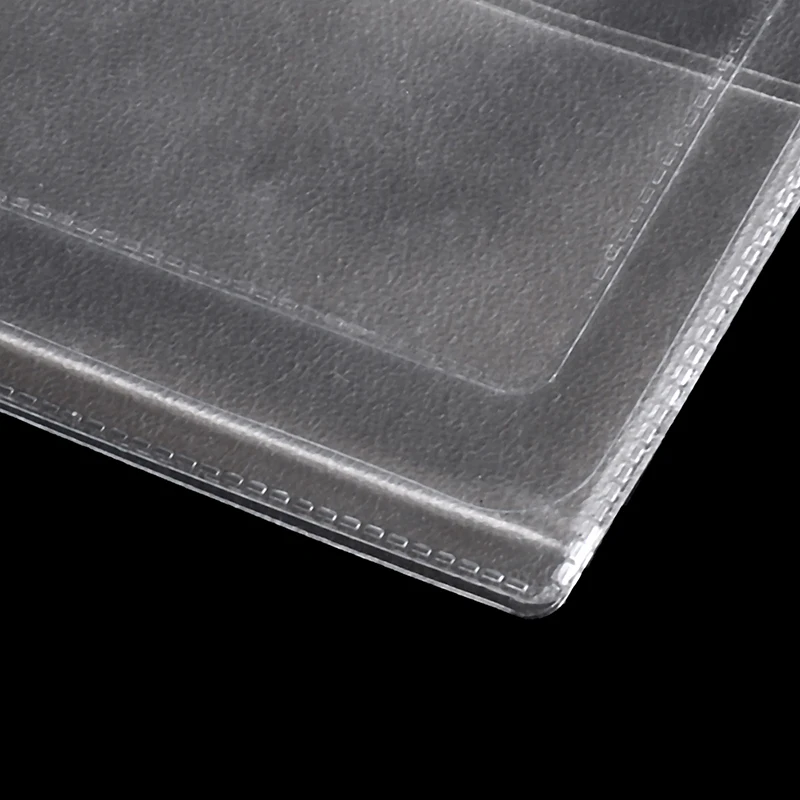High Quality Transparent PVC Driver's License Case Protect Auto Documents Cover Car ID Card Holder Bags 1PC wallet card holder card holder id card holder id card case wallet card bag