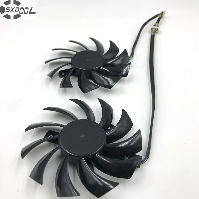 Видеокарта SXDOOL PLD08010S12HH 12 В 0 35 А 5 мм сменный вентилятор VGA GTX460 2WIN GTX 560|vga fan|vga replacement