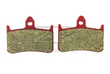 Motorcycle parts Brake Pads Fit HONDA CB 250 FT/FV/FX/FY/F1 Hornet 1996-2001 Front OEM Red Ceramic Composite Free shipping
