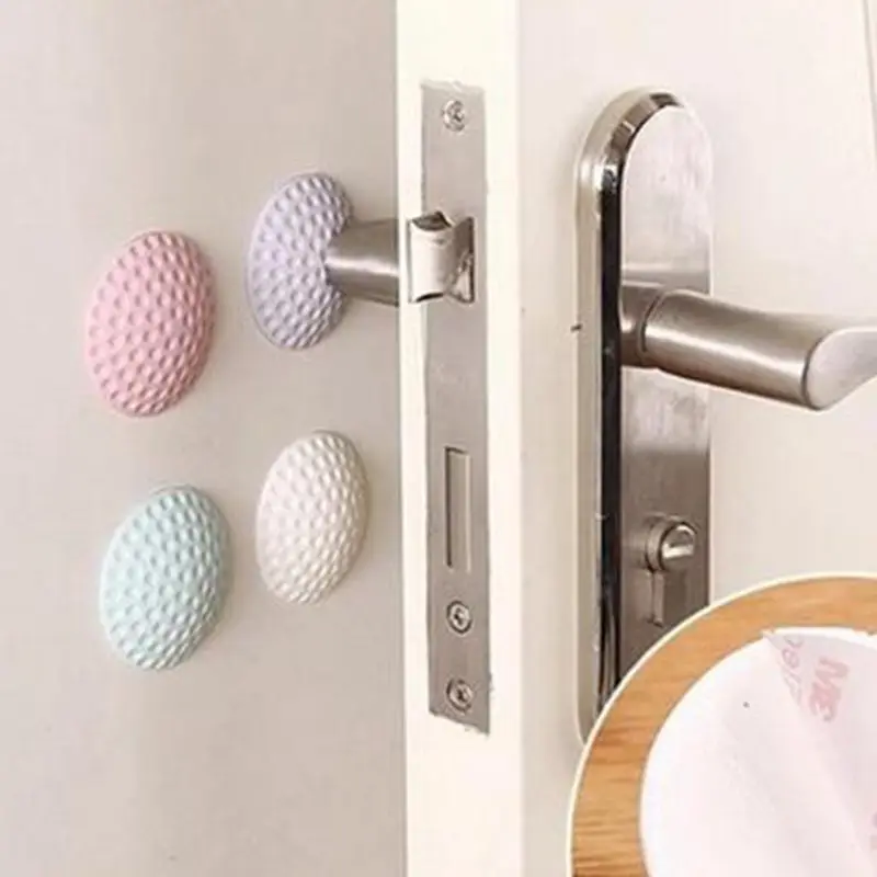 

Anti-Skid Door Pad Round Wall Silicone Hot Sale Door Handle Crash Pad Round for Door Handle Fixed Furniture Decoration SW013#30