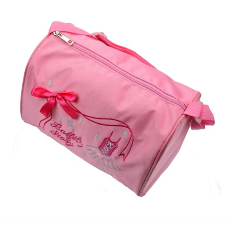4 цвета, Модные Детские Балетные мешки для балетной одежды для девочек, ручная сумка для школьного спортзала, Спортивная Танцевальная сумка на плечо, спортивная сумка на молнии