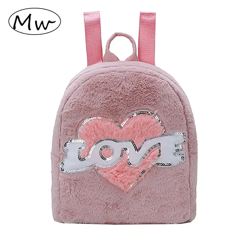 peach pink backpack