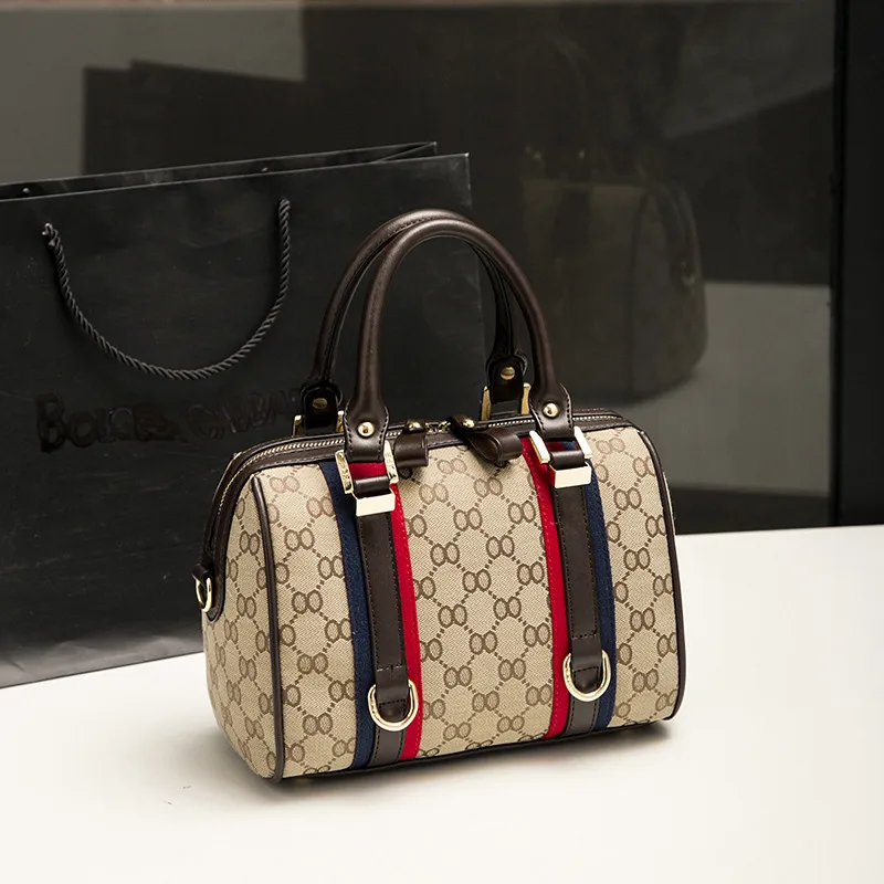 

LANKOU Boston Shoulder Bags For Women 2019 Fashion Big Nylon Ladies Crossbody Bags Casual Luxury Brand Designer Travel Handbags