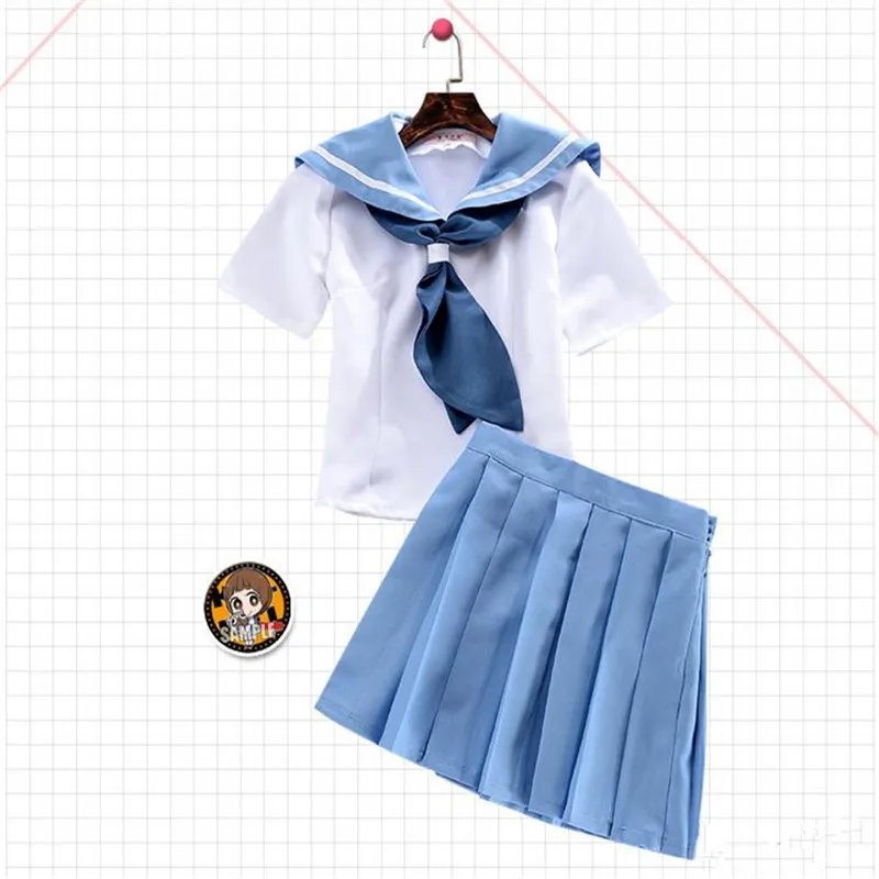 Японское аниме Kill La Mako Mankanshoku косплей школьная форма костюм лолита платье пальто +