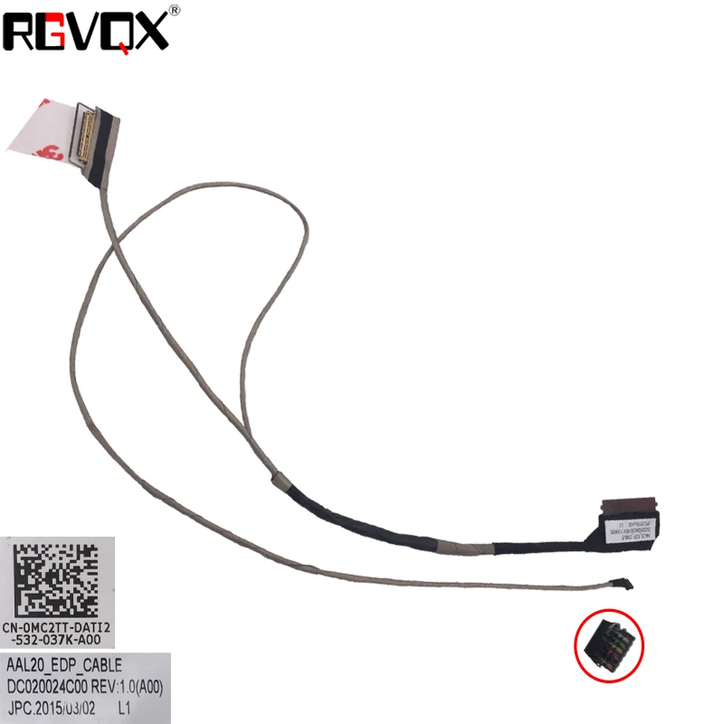 Новый ЖК светодиодный видеокабель для DELL Inspiron 5558 3558 5555 15 5000 6 P/N DC020024C00 0MC2TT 1024|lcd