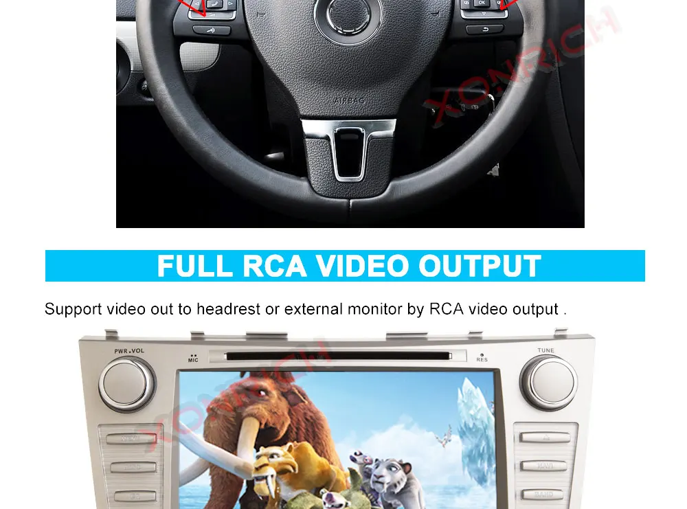 Perfect AutoRadio Double Din Android 9.0 Car Multimedia Player For Toyota Camry 2007 2008 2009 2010 2011 Aurion Navi Tape Recorder DSP 16 Perfect AutoRadio Double Din Android 9.0 Car Multimedia Player For Toyota Camry 2007 2008 2009 2010 2011 Aurion Navi Tape Recorder DSP 16