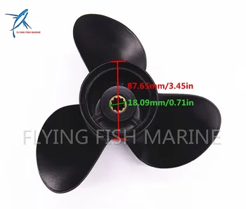 

10 1/4x11 K Outboard Engine Aluminum Propeller for Suzuki Johnson Evinrude OMC 25HP 30HP Boat Motor 10 1/4 x 11 K