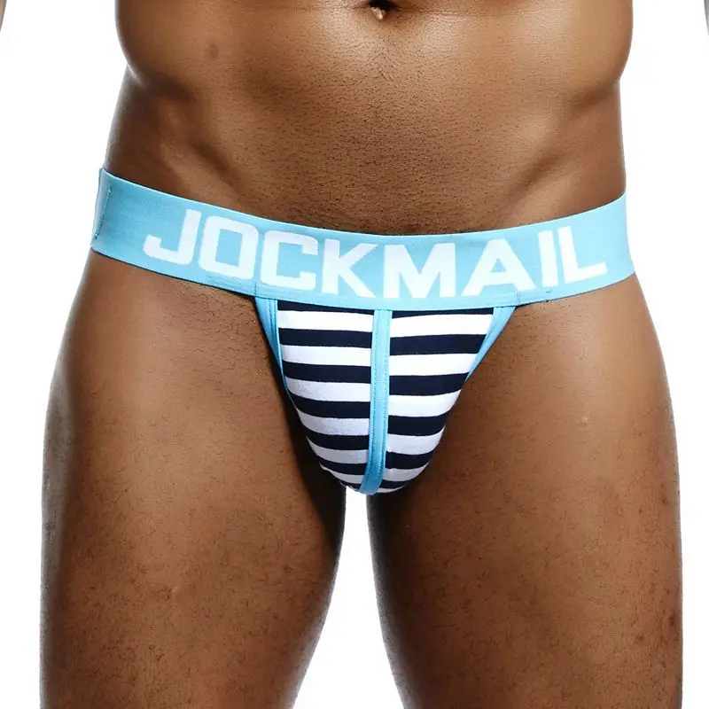 Трусы танга JOCKMAIL мужские Брендовое нижнее белье джоки хлопковые пикантные