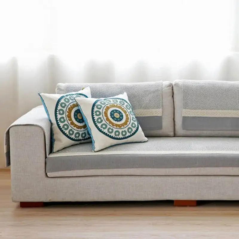 Sofa cushion Simple modern sofa sets summer Japanese style cloth Sofa
