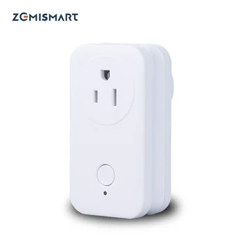 

Zigbee 3.0 US Outlet SamrtThings Phone APP Remote Echo Plus Voice Control Smart Gadget Switch Wireless Socket