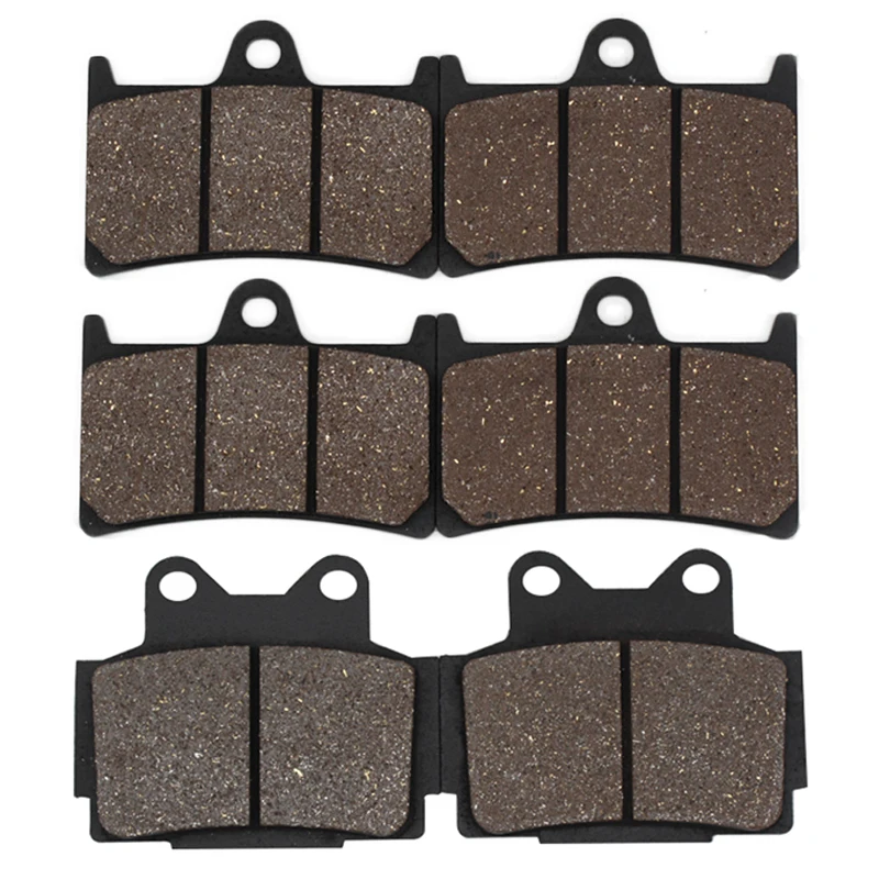 

Cyleto Motorcycle Front and Rear Brake Pads for YAMAHA FZR 400 FZR400 1991 1992 FZS 600 FZS600 Fazer 600 1998-2003