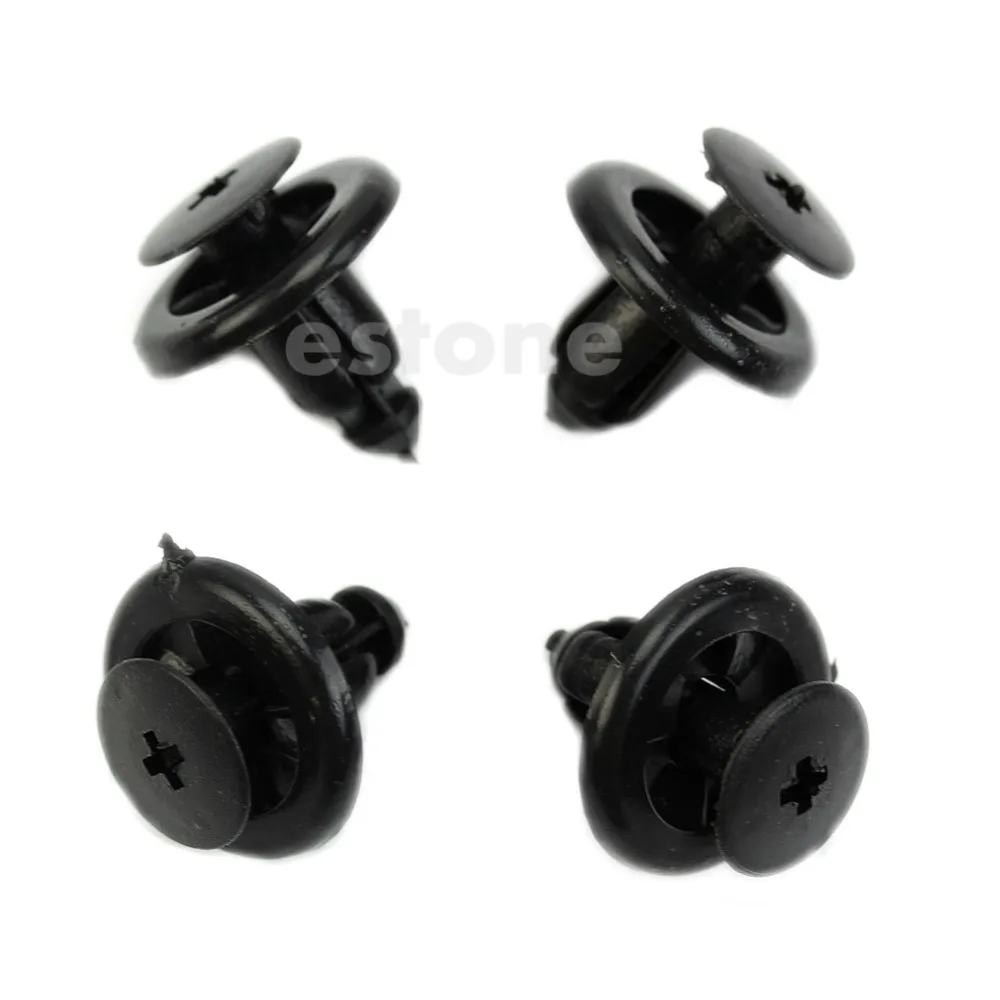 

20 x Nylon Mud Guard Fender Rivet Push-Type Retainer Clips for Mazda
