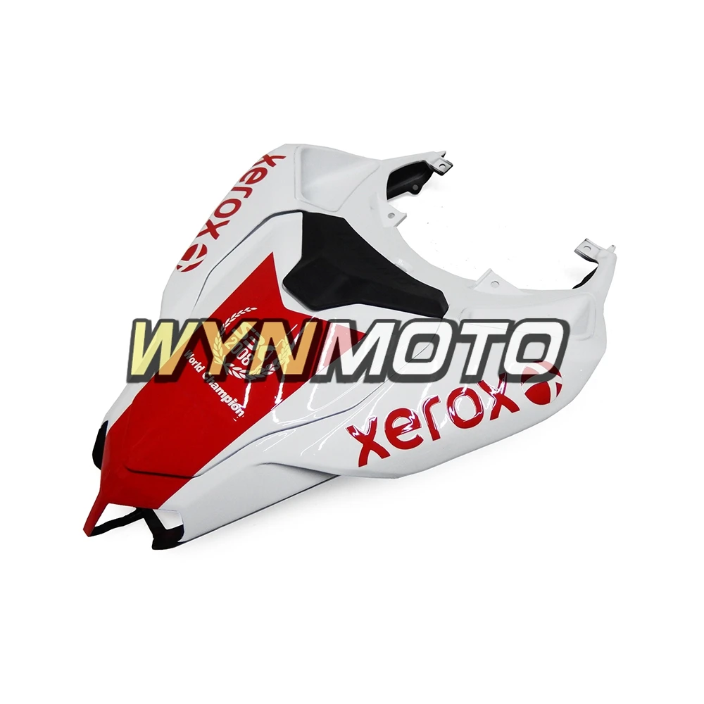 Полный мотоцикл белый красный черный узор для Ducati 1098 848 1198 2007-2012 АБС-пластик обтекатели комплект Cowlings