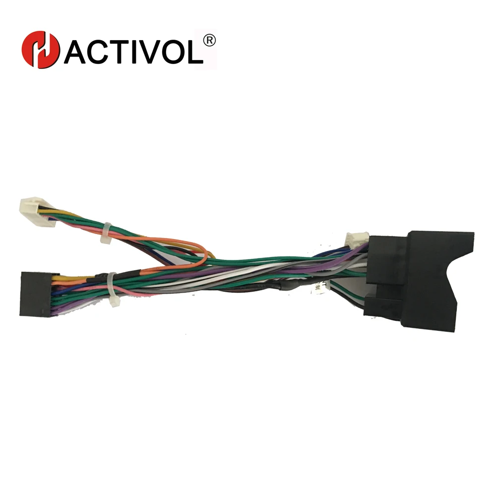 

2 din Car Radio gps navi ISO Plug Power Adapter Wiring Harness for Ford mondeo high trim ISO power harness For car dvd player