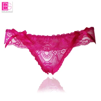 

L'bellagiovanna small size Lace Briefs Ruffles Bikini Panties Underwear teenage girls lolita Low Waist Underpants princess 6874