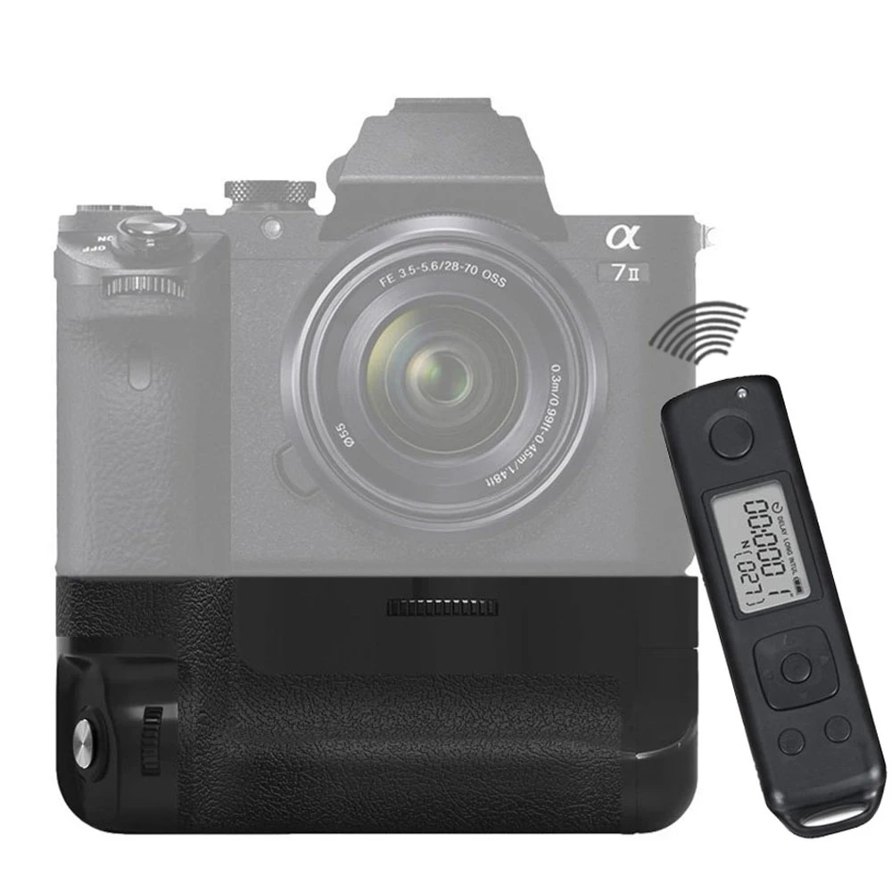 Встроенная батарея беспроводного управления для Sony A7 II as VG C2EM|battery grip|meike mk-a7ii promeike