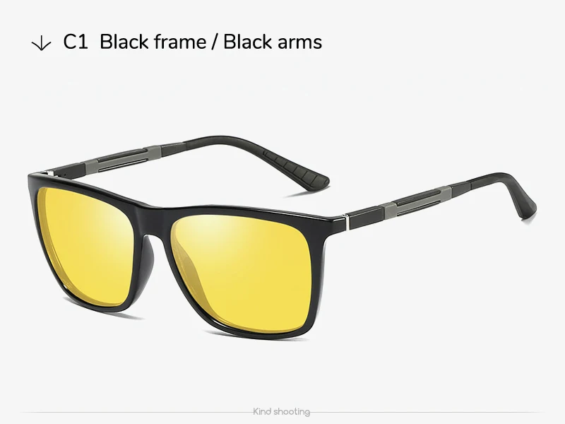 Toketorism высокое качество очки анти светильник автомобиля для водителя ночного видения солнцезащитные очки для мужчин Y745A
