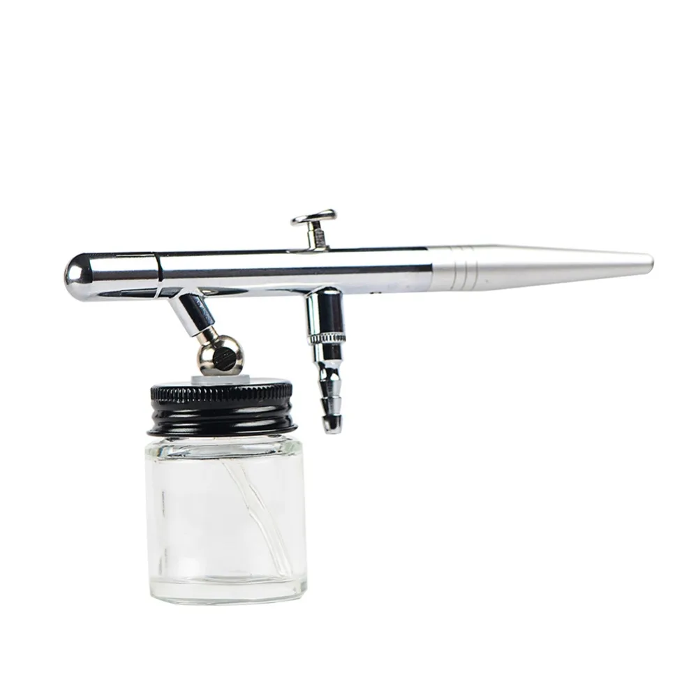 

Single-Action Airbrush Gun Spray 0.4mm Nozzel Dia Gravity Feed Nail Tool For Nail Art Tattoo Crafts Hobbies Auto Graphics TG128B