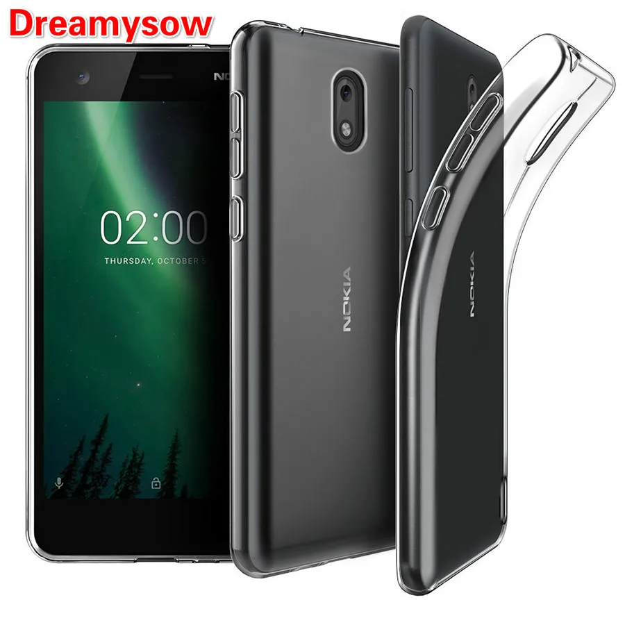 С украшением в виде кристаллов прозрачный мягкий чехол для Nokia 2 1 5 3 1X6 6 2018 7 plus 9 8