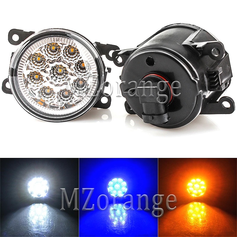 

For Renault Duster Megane Fluence Koleos Kangoo Thalia 2003-2015 Fog Lights LED bulbs H11 fog Lamps 2pcs 12W 1 pair left & right