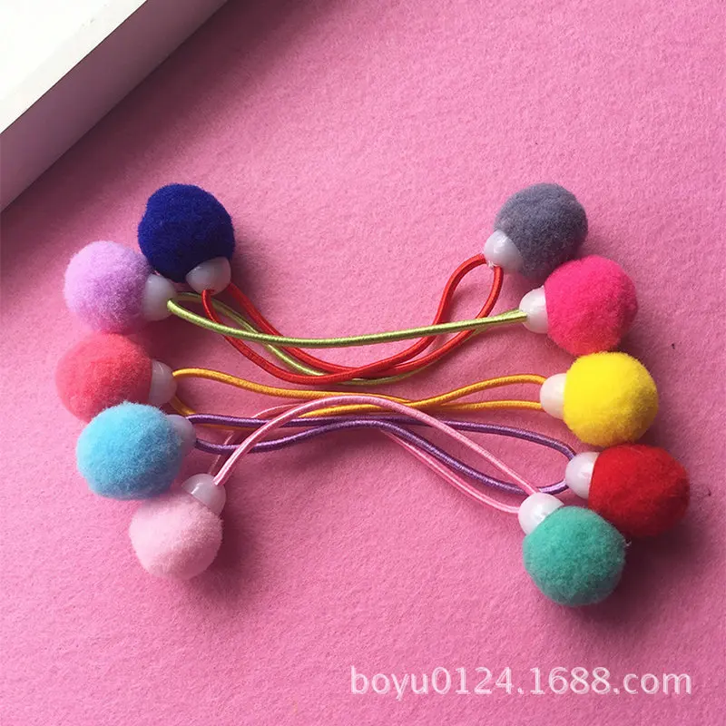 multi size mix color pompom Fluffy Plush cloth Craft DIY Soft pon poms ball furball homeand party decor Sewing Supplies (4)