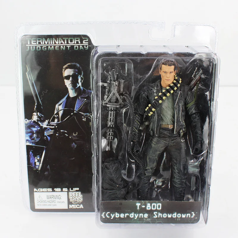 NECA The Terminator 2 фигурка T 800 Cyberdyne Showdown игрушка 7 &quot18 см отличный подарок|terminator 2|the