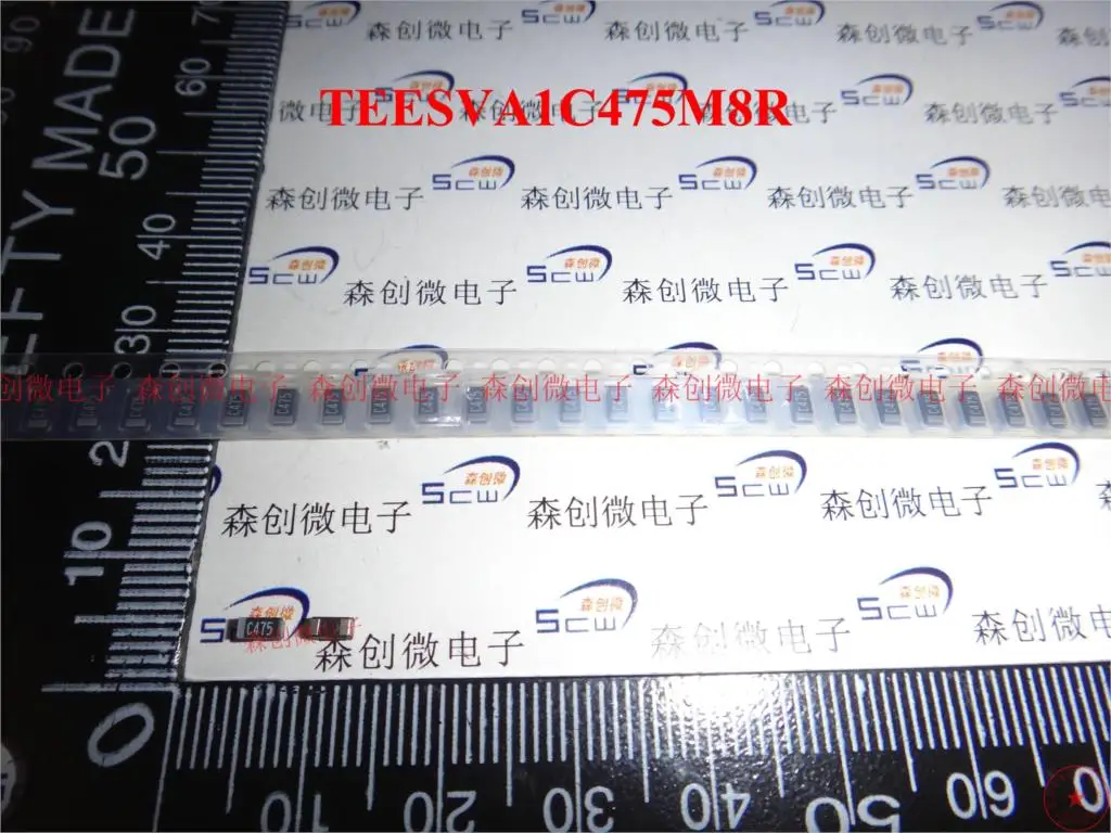 SMD tantalum capacitor 4.7 UF TEESVA1C475M8R original * 16 v type A 3216/1206 | Обустройство дома
