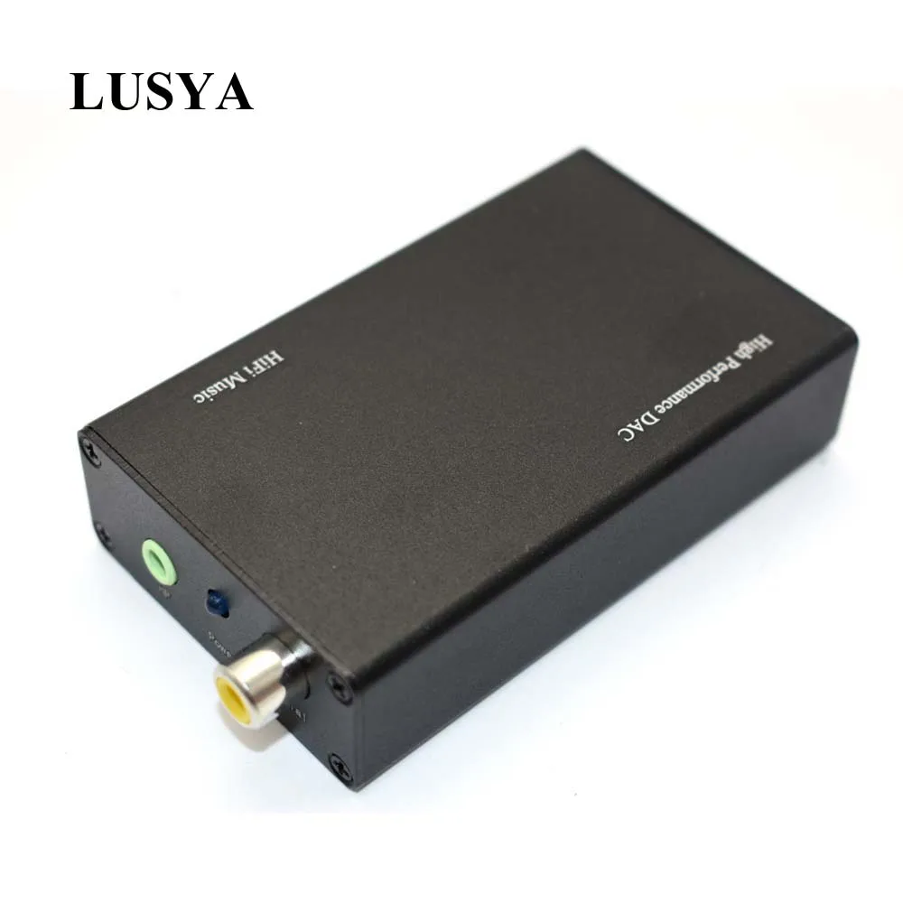 Lusya PCM2706 USB DAC декодер к коаксиальный волокна 3 5 мм наушников Выход G7