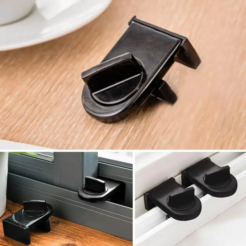 

Top Quality Adjustable Anti-theft Lock Sliding Sash Stopper Window Sliding for Door Baby Safety Lock Doors Security