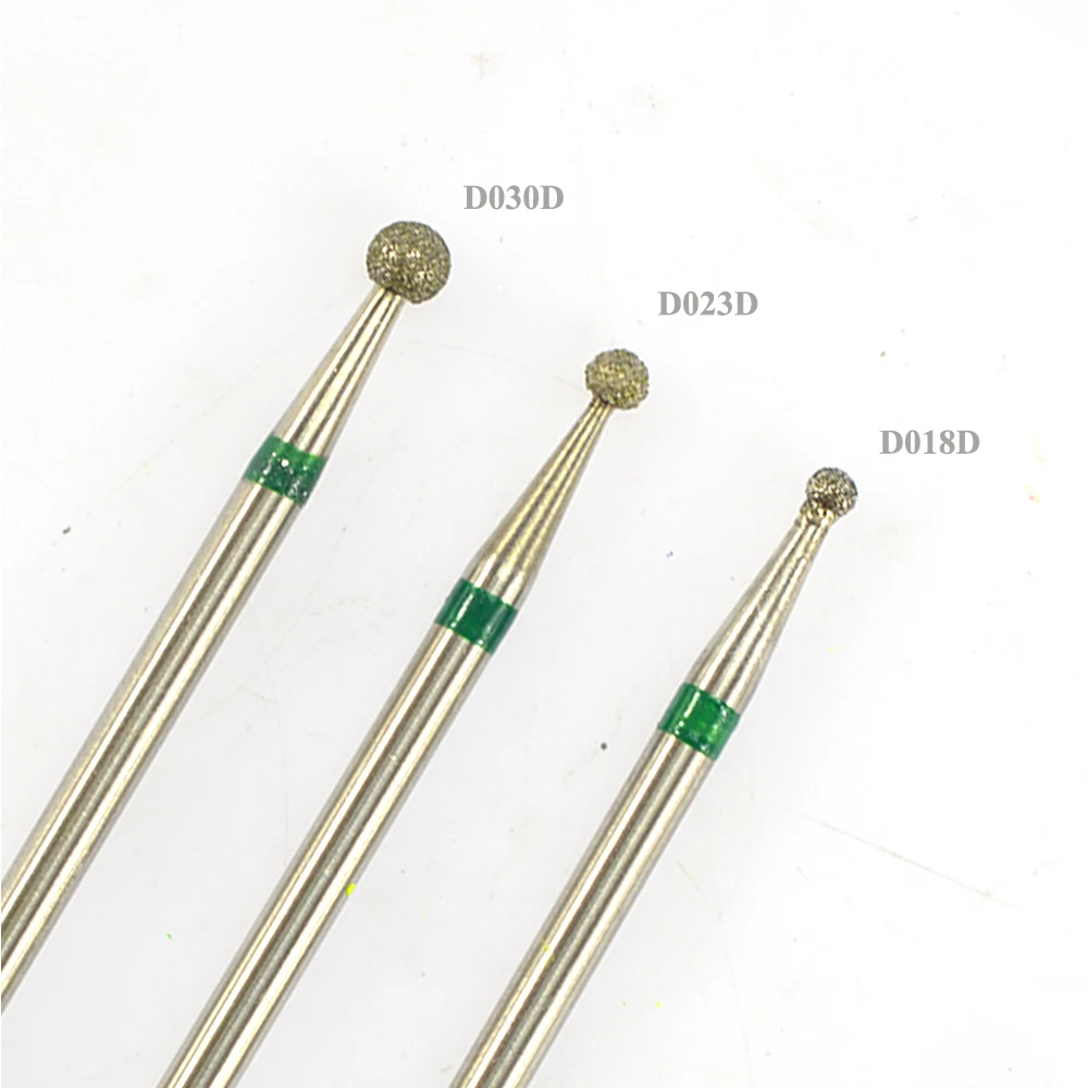 1pcs Diamond Nail Drill Bit Rotate Burr Cuticle Clean Bits