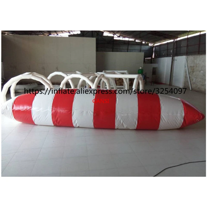 8M Length Inflatable Water Catapult Blob,Adult Jumping Games Inflatable Water Trampoline For Adults