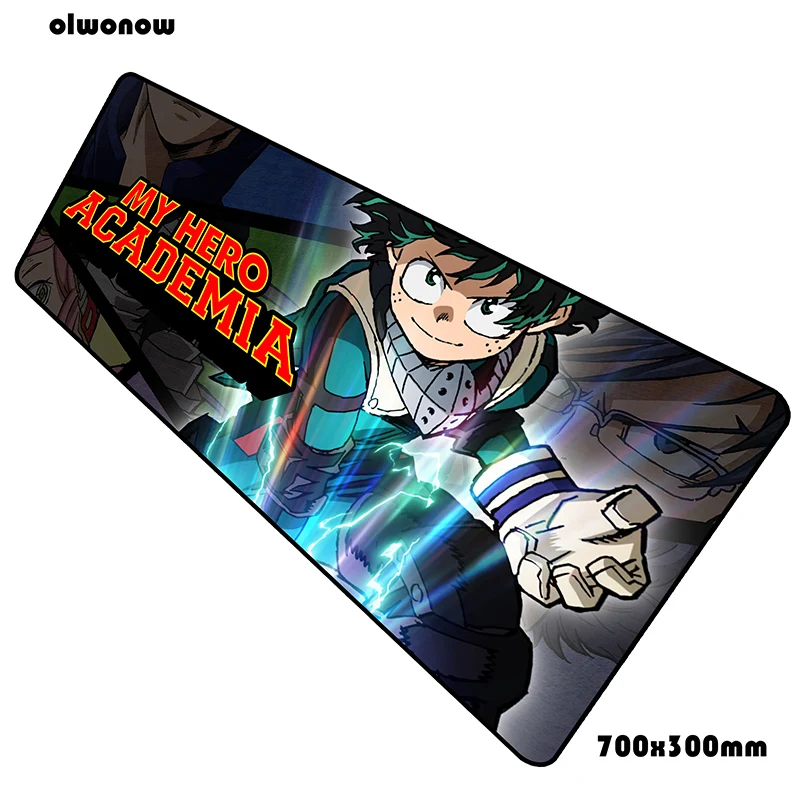 My hero academia коврик для мыши 700x300x3 мм офисная компьютерная мышь игровой мат геймпад пк эргономичная, игровая коврик для мыши padmouse - Цвет: Size 700x300x3mm