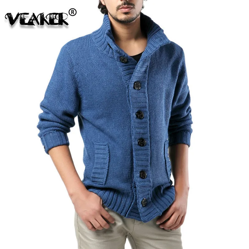 2020 Mens Thick Sweater Coat Slim Fit Winter Knitted jacket Male stand collar Casual Cardigan Sweaters Plus Size S-3XL 2020 Mens Thick Sweater Coat Slim Fit Winter Knitted jacket Male stand collar Casual Cardigan Sweaters Plus Size S-3XL