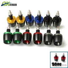 CNC Универсальный 22 мм 7/" мотоциклы ручные грузики руля наконечники для YAMAHA TMAX530 MT 07 03 R1 R6 Suzuki GSXR 750 1000 K3 K4 K5