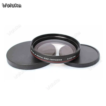 

Wide angle lens Ultra-thin For CN DSLR camera Additional mirror Glass 49mm Converter X0.45 No vignetting CD50 T10