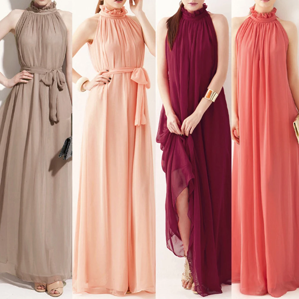 dresses chiffon long