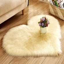 В форме сердца разноцветный прихожей ковер для Спальня Гостиная компьютерный зал для маленьких ковер Anti-slipTable коврики