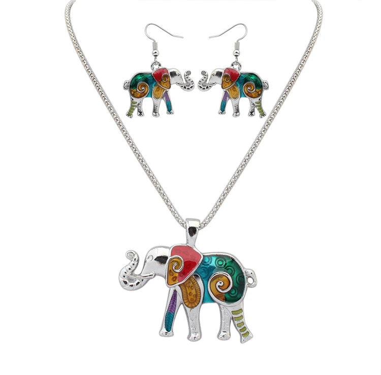 enamel earrings
