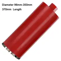 96-350mm diameter 370mm length Wet Diamond Core Drill Bit for Concrete Perforator masonry