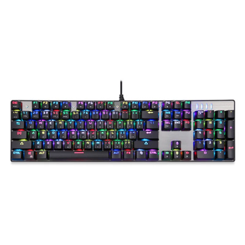 Клавиатура Motospeed CK104 игровая механическая проводная клавиатура с русской и