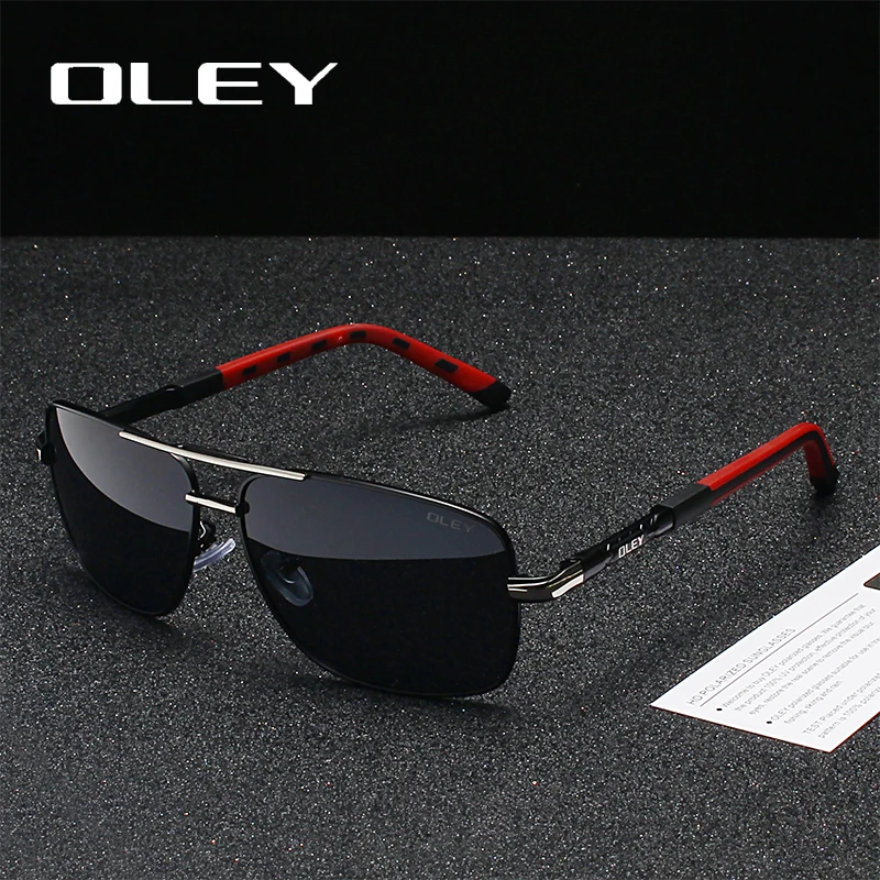 

OLEY Brand Classic Men Aluminum Sunglasses Polarized Women For Men Oculos de sol