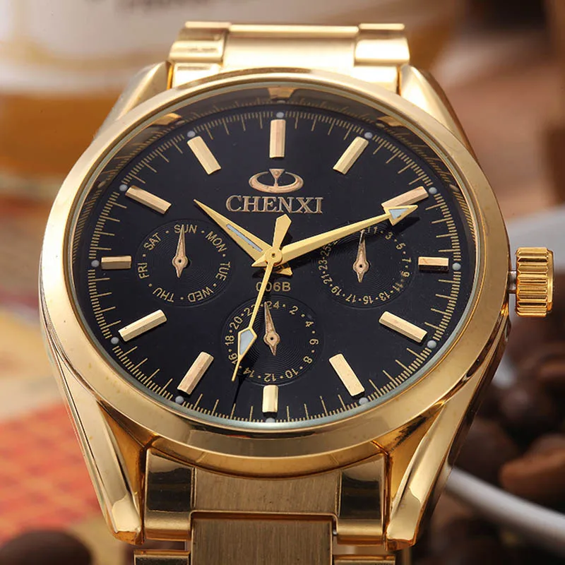 

Hot Sell CHENXI Brand Luxury Men Quartz Watch Fashion Sport Male Military Watches Waterproof Clock Relogio Masculino Reloje