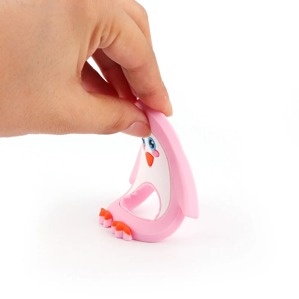 TYRY-HU-Penguin-Teether-Baby-Silicone-Teething-Toy-DIY-Pacifier-Chain-Baby-Teething-Beads-BPA-Free (1)