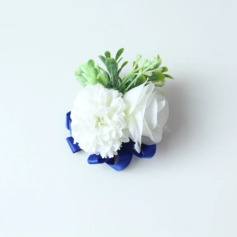 Wrist Corsage Bracelet wedding bridesmaid wrist flower  (16)