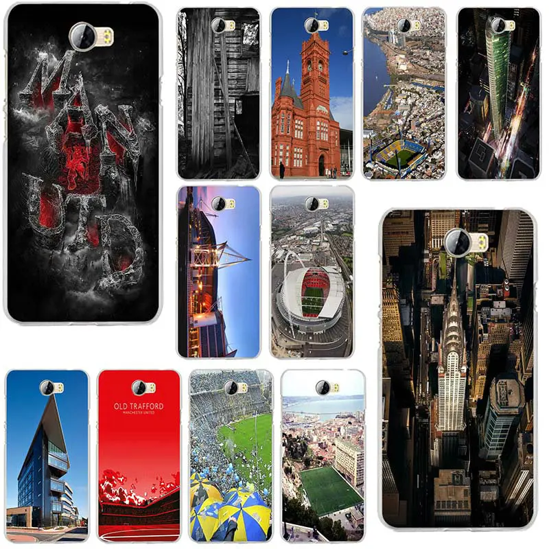 Manchester Old Trafford Silicone Soft TPU Phone Case for Huawei P8 P9