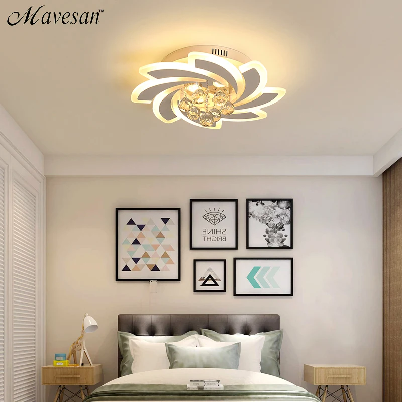 Современный светодиодный светильник для гостиной, спальни, столовой, люстра, потолочное освещение, освещение для дома