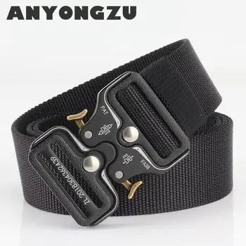 

Brust Selling Multi-function Knitting Nylon Belt Leisure Daily Commuting Belt Flexible Convenient Quick Unlock Ceintures